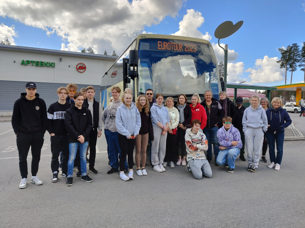 Eurotour 2023 ryhmäkuva